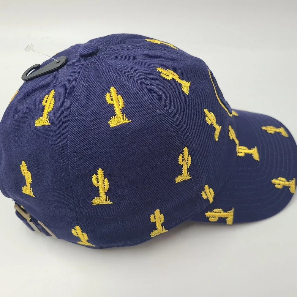 Milwaukee Brewers Hat Strapback New Era Blue Yellow MLB Spring Training Cactus